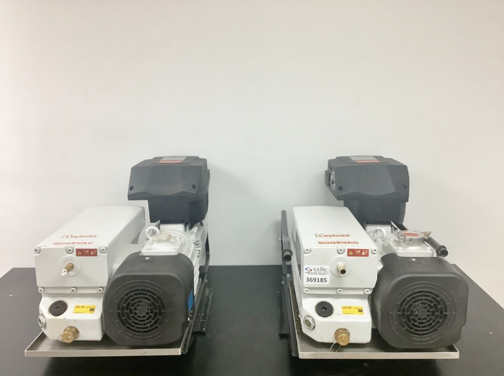 Image of Lot of (2) Leybold Sogevac Vacuum Pumps